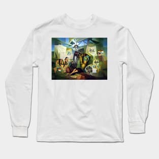 404 Art Long Sleeve T-Shirt